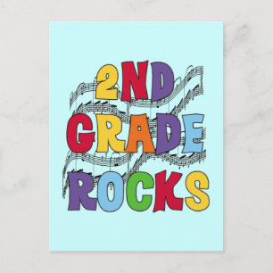 Carte Postale Chemises et cadeaux Multicolor 2e grade Rocks