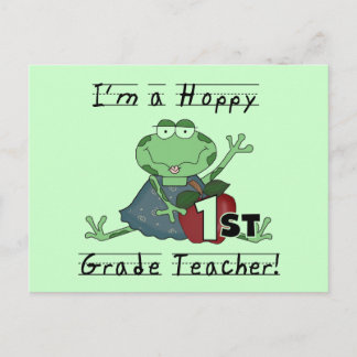 Carte Postale Chemises et cadeaux pour enseignants de 1ère année