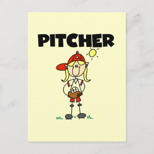Carte Postale Chemises et Cadeaux pour Fille Lanceuse