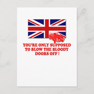 Carte Postale Chemises italiennes Job Union Jack