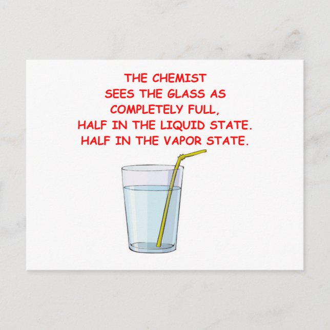 Carte Postale chemistry (Devant)