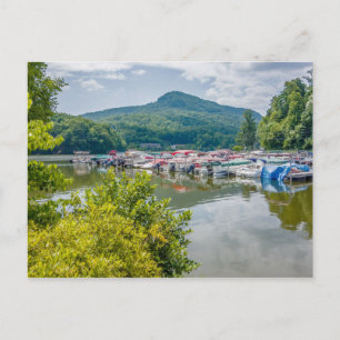 Carte Postale chemney rock lake lure carolina nord paysage na