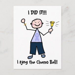 Carte Postale Chemo Bell - Cancer général Homme