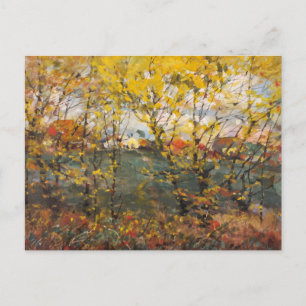 Carte Postale Chêne Royal, peinture colorée,