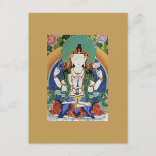 Carte Postale Chenrezig Bodhisattva de la compassion