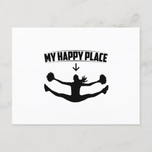 Carte Postale Cher Sayings   Cadeaux de Pom-pom girl sportives