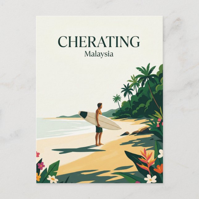 Carte Postale Cherating Malaisie (Devant)