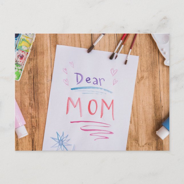 Carte Postale Chère maman (Devant)