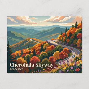 Carte Postale Cherohala Skyway États-Unis