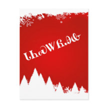 Carte postale cherokee de Joyeux Noël