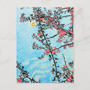 Carte postale Cherry Tree