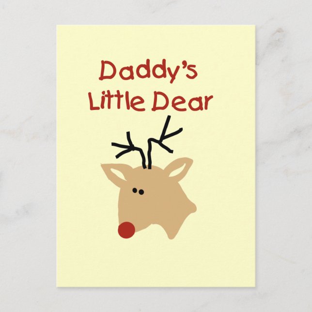 Carte Postale Chers T-shirts et cadeaux de papa (Devant)