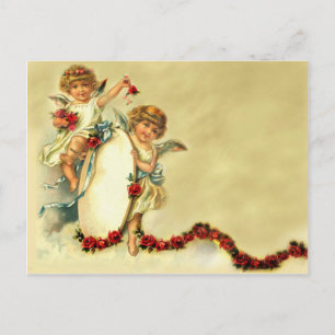 Carte Postale Cherubs victoriens