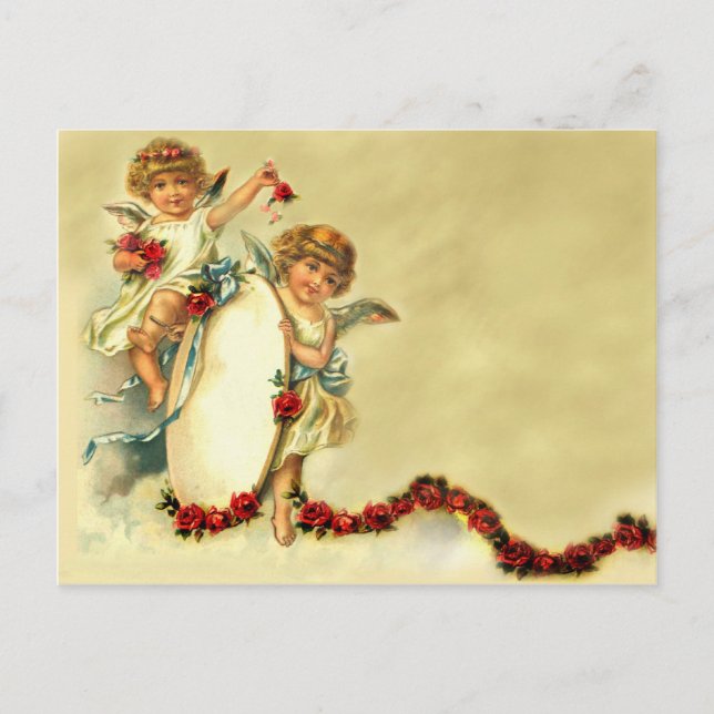 Carte Postale Cherubs victoriens (Devant)