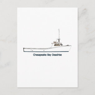 Carte Postale Chesapeake Bay Deadrise Boat (titre)