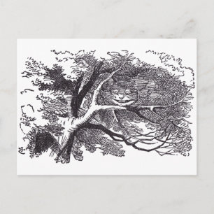 Carte Postale Cheshire Cat