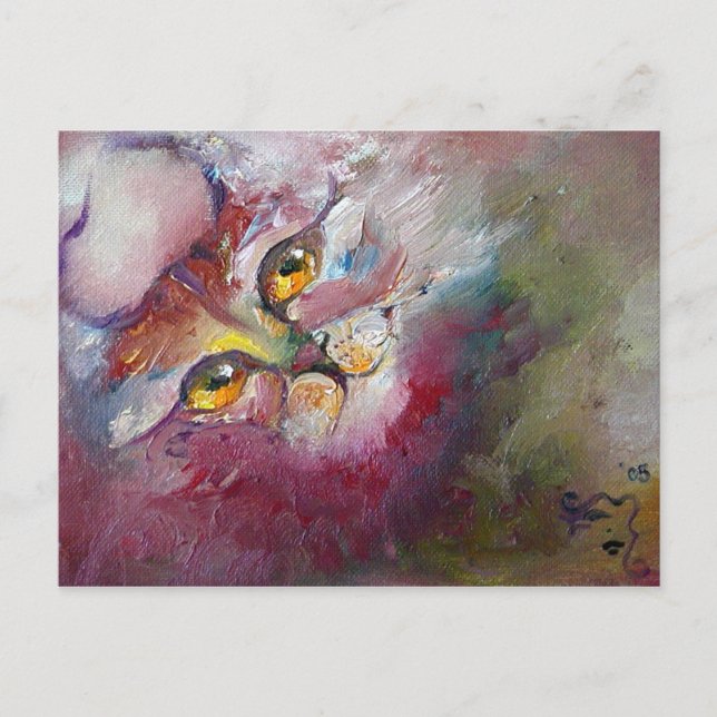 Carte Postale Cheshire Smile (Devant)