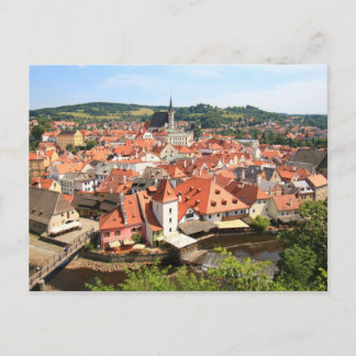 Carte Postale Chesky Krumlov 001, Tchèque Photo
