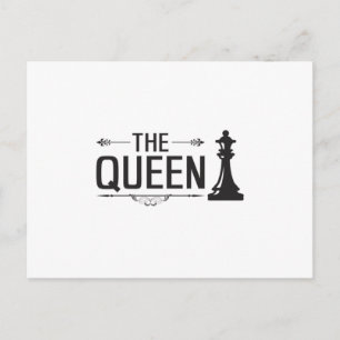 Carte Postale Chess Chess Board Checkmate Queen Board Idée cadea