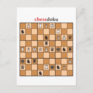 Carte Postale chessdoku