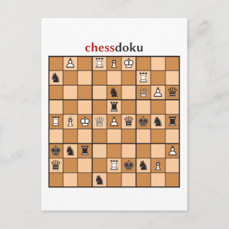 Carte Postale chessdoku