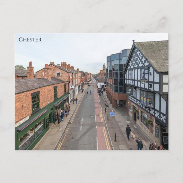 Carte Postale Chester (Devant)