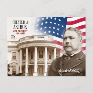 Carte Postale Chester A. Arthur - 21e Président des États-Unis