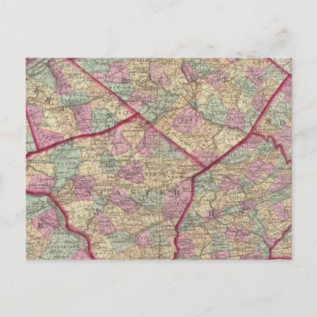 Carte Postale Chester, Dauphin, Berks, Liban (Devant)