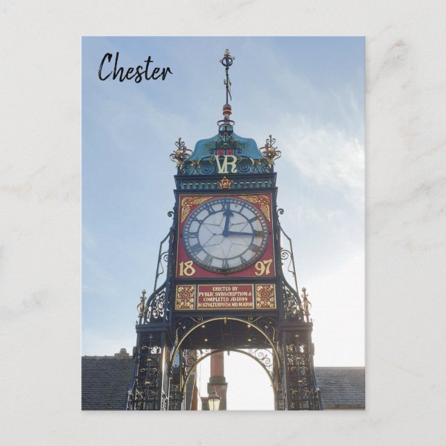 Carte Postale Chester - Murs de ville (Devant)