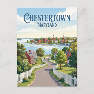 Carte Postale Chestertown Maryland