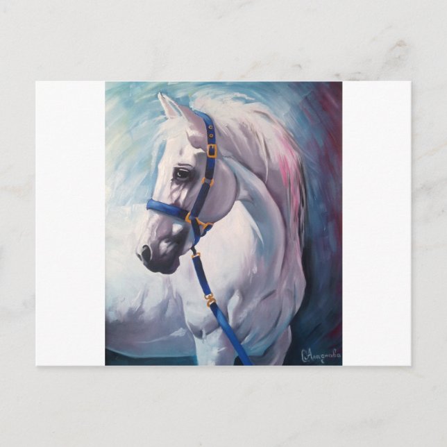 Carte Postale Cheval (Devant)