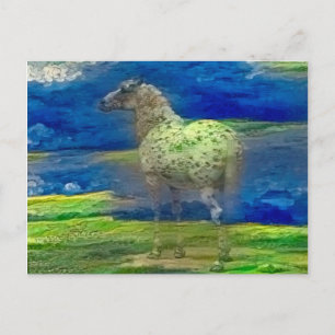 Carte Postale Cheval