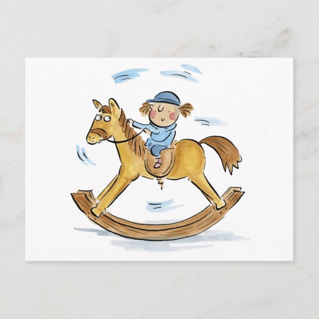 Carte Postale Cheval (Devant)