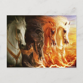 Carte Postale Cheval