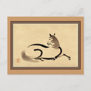 Carte Postale Cheval