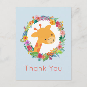 Carte Postale Cheval à l'aquarelle sur rayures horizontales Merc