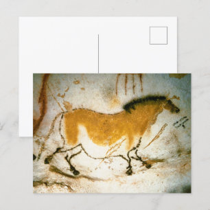 Carte Postale Cheval Chinois, Lascaux Peintures rupestres Préhis