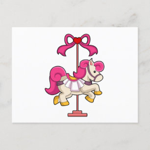 Carte Postale Cheval comme Cheval de manège.PNG