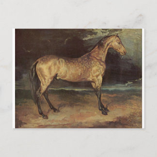Carte Postale Cheval dans la tempête par Theodore Gericault