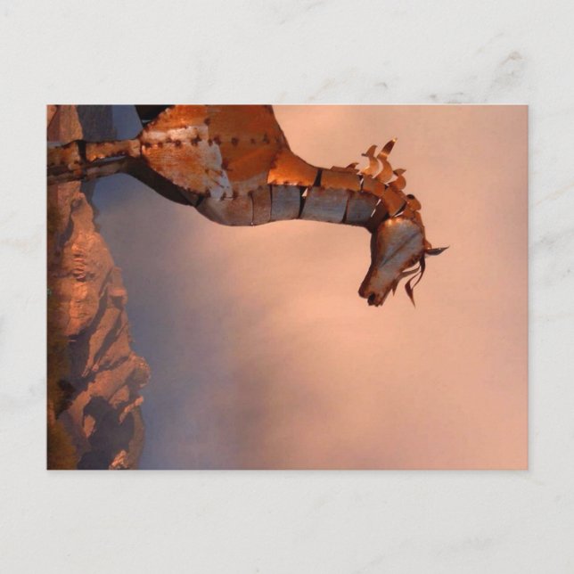 Carte Postale "Cheval de fer" (Devant)