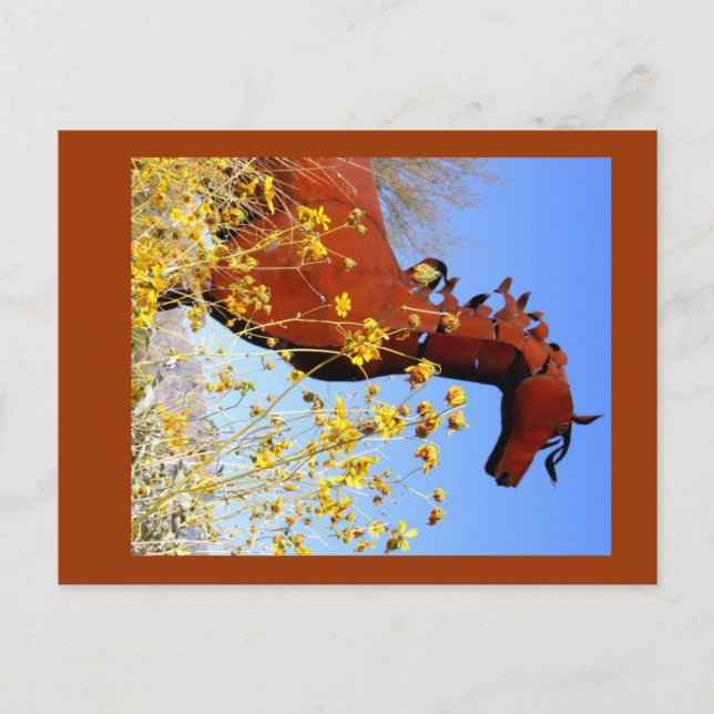 Carte Postale "Cheval de fer" (Devant)