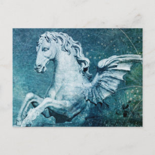 Carte Postale Cheval de la Fontaine de Trevi