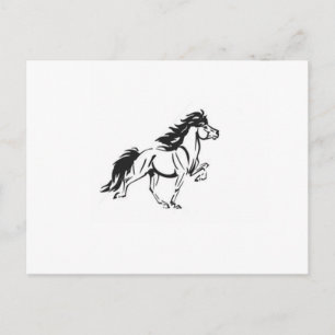 Carte Postale Cheval islandais