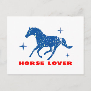 Carte Postale Cheval Lover
