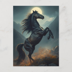 Carte Postale cheval majestueux