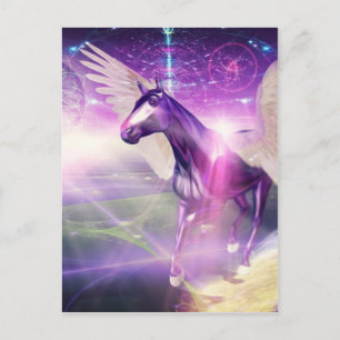 Carte Postale Cheval Mystique