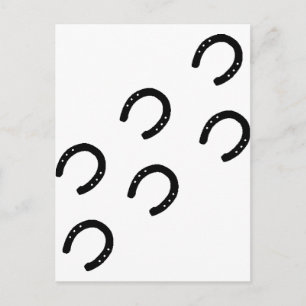 Carte Postale Cheval - Pistes