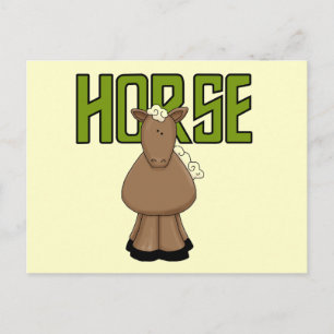 Carte Postale Cheval Tshirts et cadeaux