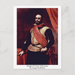Carte Postale Chevalier De L'Ordre De Santiago Par Jusepe De Rib