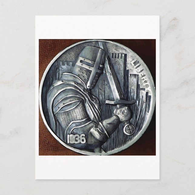 Carte Postale Chevalier médiéval. Pièce de nickel de vagabond. C (Devant)